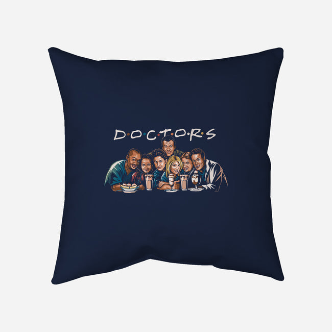 D-O-C-T-O-R-S-none removable cover w insert throw pillow-goodidearyan