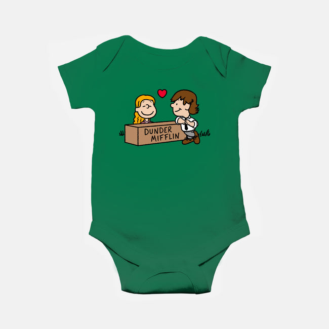 Office Love!-baby basic onesie-Raffiti