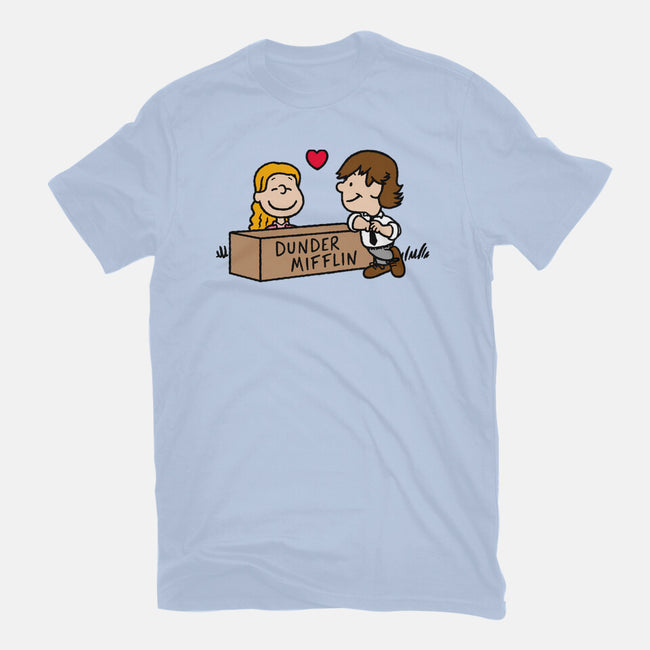 Office Love!-womens basic tee-Raffiti