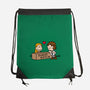 Office Love!-none drawstring bag-Raffiti