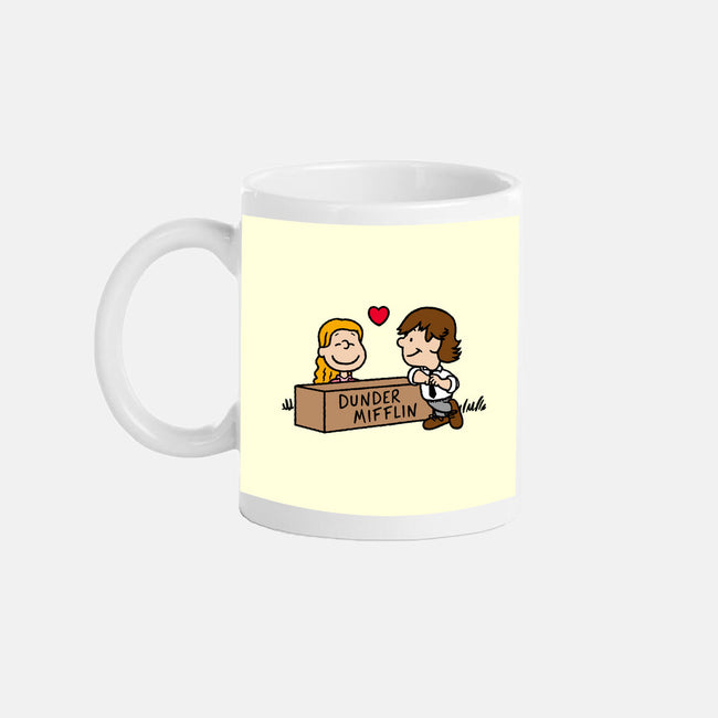 Office Love!-none glossy mug-Raffiti