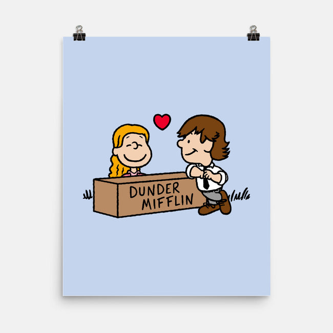 Office Love!-none matte poster-Raffiti