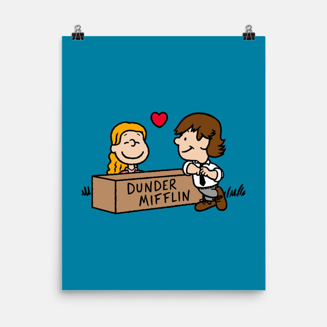 Office Love!-none matte poster-Raffiti