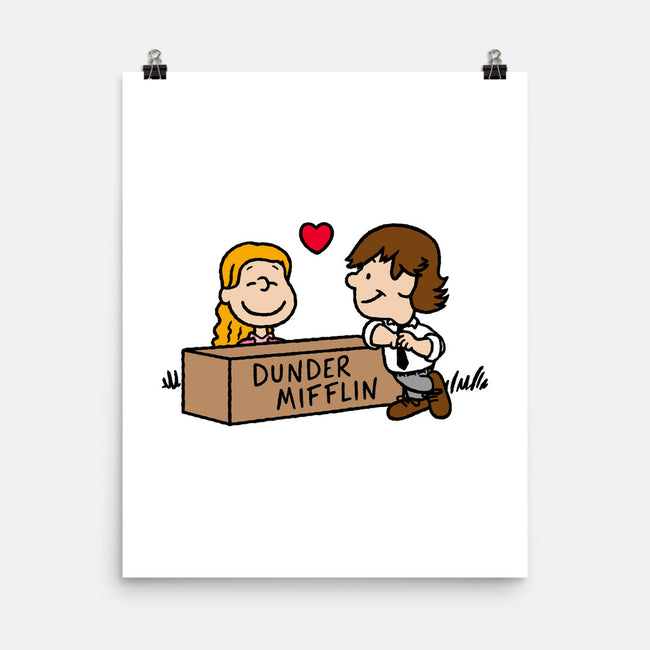 Office Love!-none matte poster-Raffiti