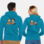 Office Love!-unisex zip-up sweatshirt-Raffiti