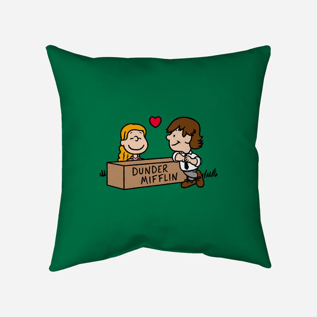 Office Love!-none non-removable cover w insert throw pillow-Raffiti