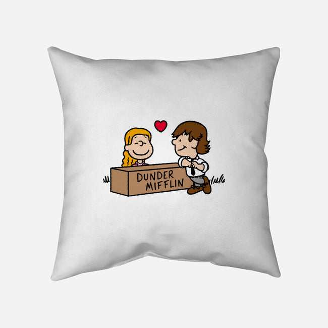 Office Love!-none non-removable cover w insert throw pillow-Raffiti