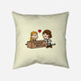 Office Love!-none removable cover w insert throw pillow-Raffiti