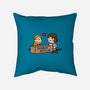 Office Love!-none removable cover w insert throw pillow-Raffiti