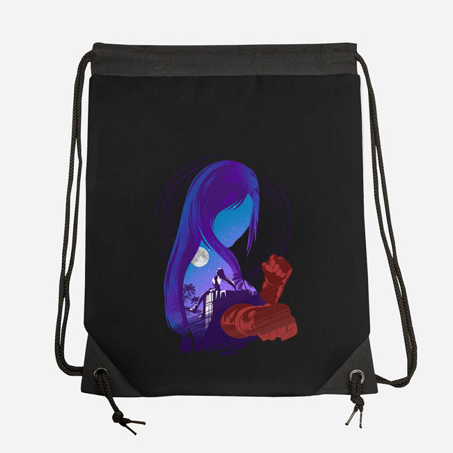 Childhood Friend-none drawstring bag-hypertwenty