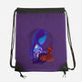 Childhood Friend-none drawstring bag-hypertwenty