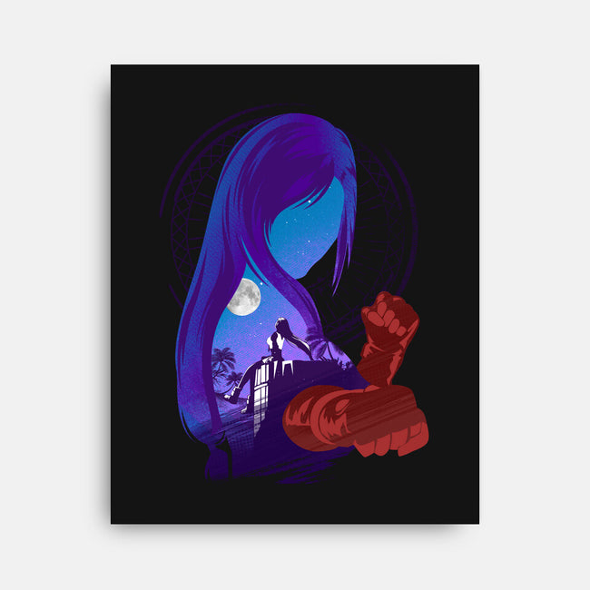 Childhood Friend-none stretched canvas-hypertwenty
