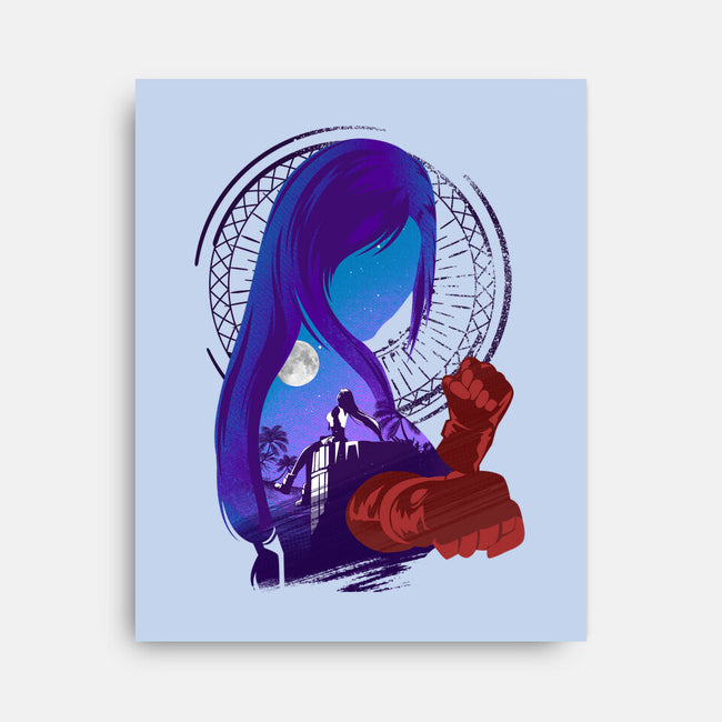 Childhood Friend-none stretched canvas-hypertwenty