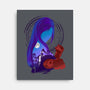 Childhood Friend-none stretched canvas-hypertwenty