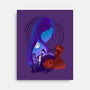Childhood Friend-none stretched canvas-hypertwenty