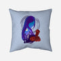 Childhood Friend-none non-removable cover w insert throw pillow-hypertwenty