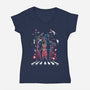 Lie In April-womens v-neck tee-constantine2454