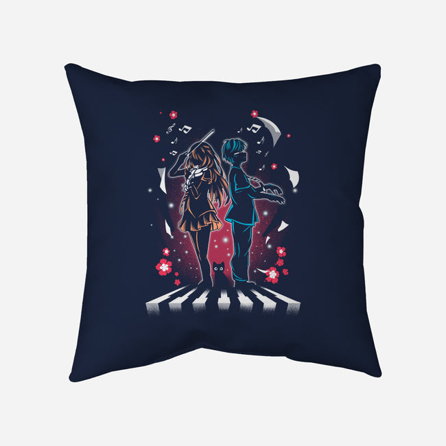 Lie In April-none removable cover w insert throw pillow-constantine2454