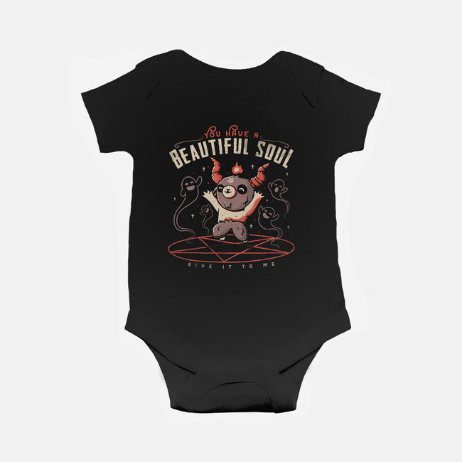 You Have a Beautiful Soul-baby basic onesie-tobefonseca
