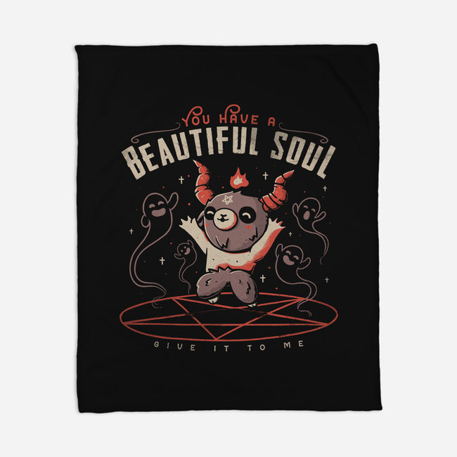 You Have a Beautiful Soul-none fleece blanket-tobefonseca