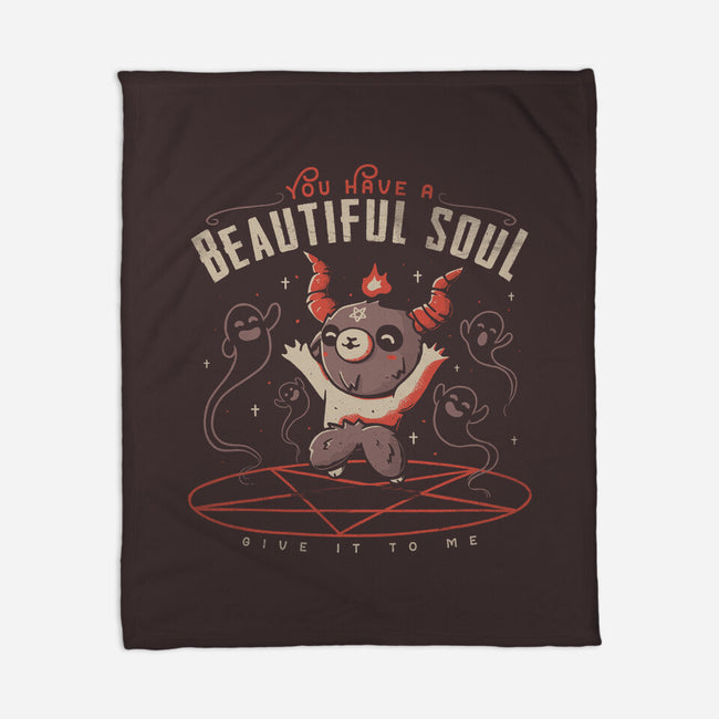 You Have a Beautiful Soul-none fleece blanket-tobefonseca