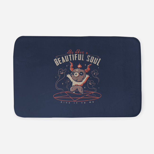 You Have a Beautiful Soul-none memory foam bath mat-tobefonseca