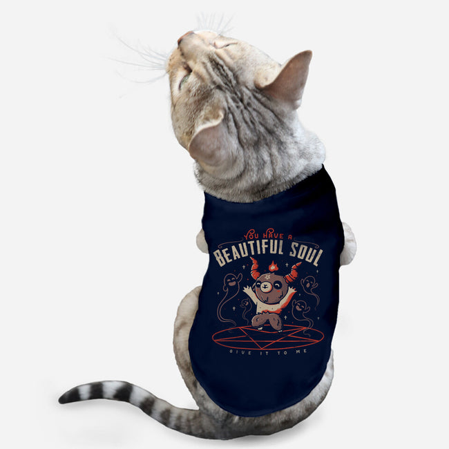 You Have a Beautiful Soul-cat basic pet tank-tobefonseca