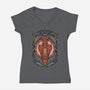 Outlaw Star-womens v-neck tee-hirolabs