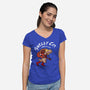 Phoebe Buffay Vs The World-womens v-neck tee-jasesa