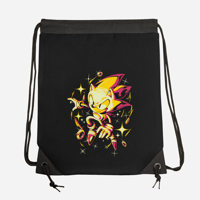 Chaos Is Power-none drawstring bag-Gazo1a