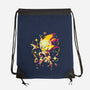 Chaos Is Power-none drawstring bag-Gazo1a
