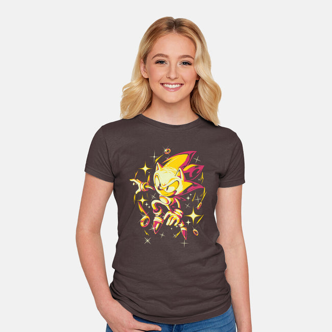 Chaos Is Power-womens fitted tee-Gazo1a