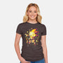 Chaos Is Power-womens fitted tee-Gazo1a