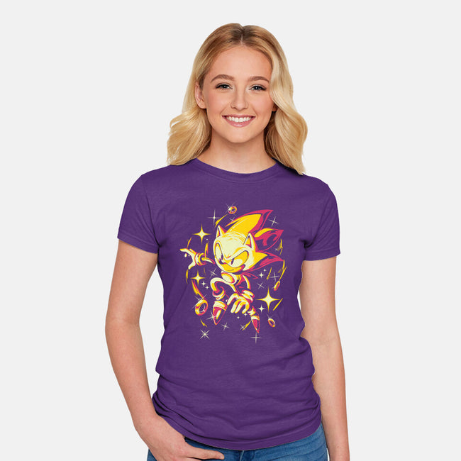 Chaos Is Power-womens fitted tee-Gazo1a