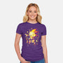 Chaos Is Power-womens fitted tee-Gazo1a