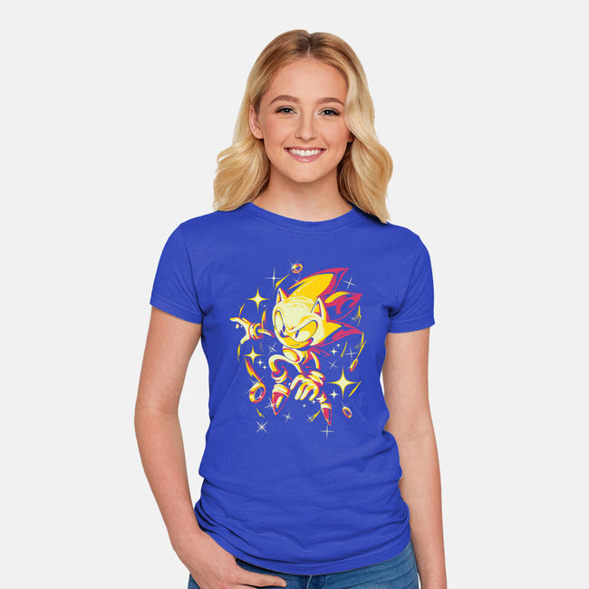 Chaos Is Power-womens fitted tee-Gazo1a
