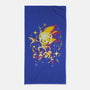 Chaos Is Power-none beach towel-Gazo1a