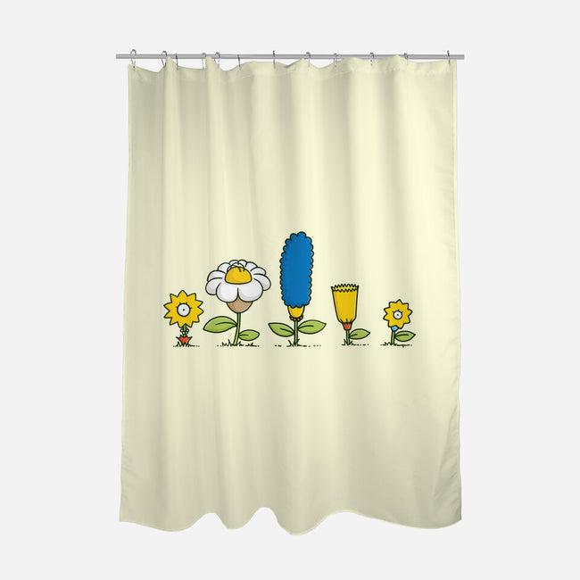 Spring Field-none polyester shower curtain-Wenceslao A Romero