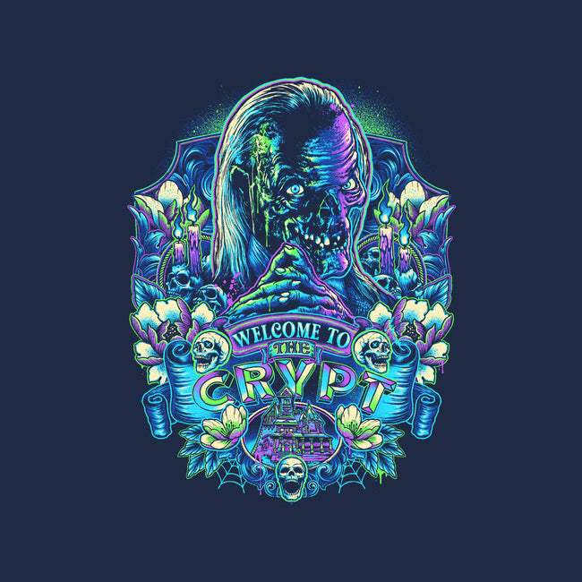 Welcome To The Crypt-youth crew neck sweatshirt-glitchygorilla