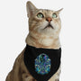 Welcome To The Crypt-cat adjustable pet collar-glitchygorilla