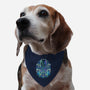 Welcome To The Crypt-dog adjustable pet collar-glitchygorilla