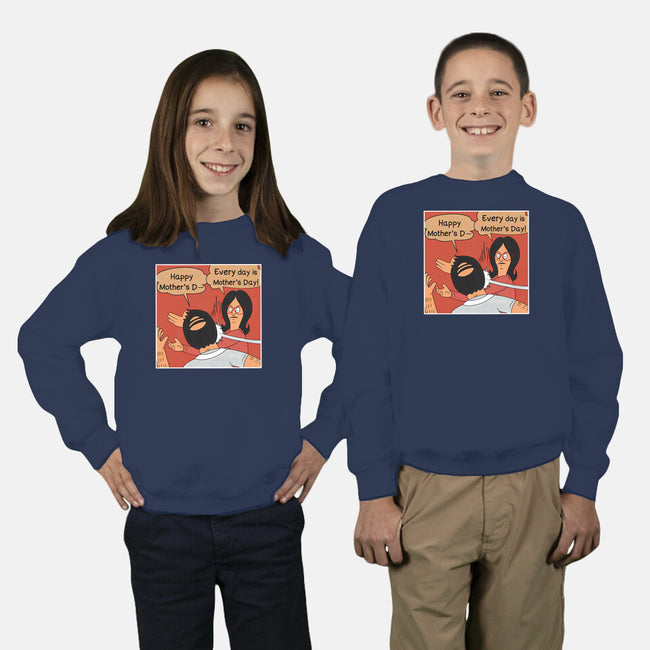 Let's Get Slappin'-youth crew neck sweatshirt-SeamusAran