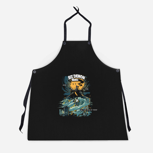 6 Demon-unisex kitchen apron-AndreusD