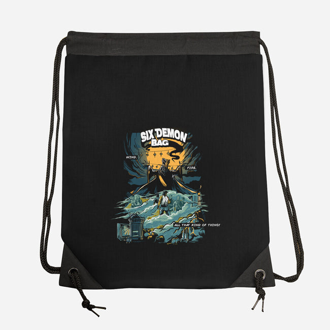 6 Demon-none drawstring bag-AndreusD
