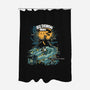 6 Demon-none polyester shower curtain-AndreusD