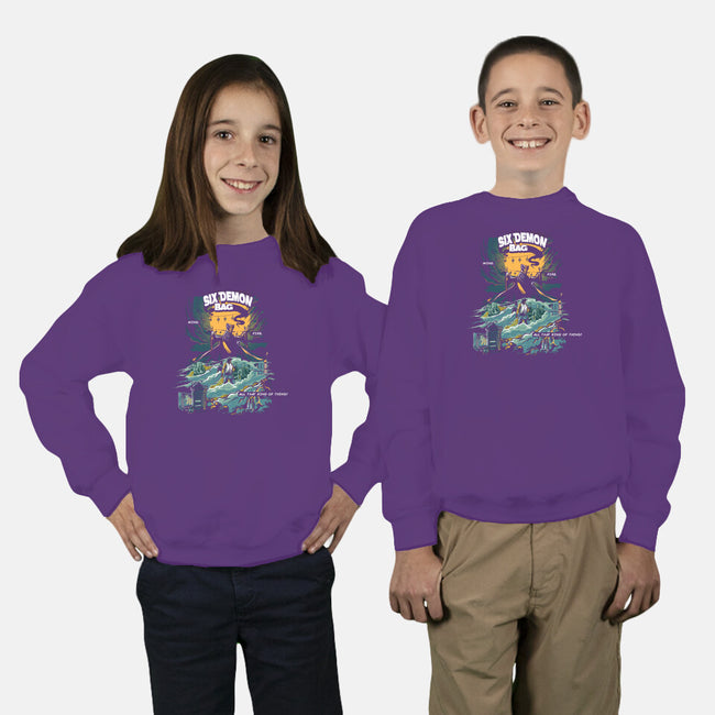 6 Demon-youth crew neck sweatshirt-AndreusD