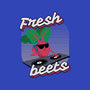 Fresh Beets-womens racerback tank-RoboMega