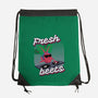 Fresh Beets-none drawstring bag-RoboMega
