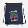 Fresh Beets-none drawstring bag-RoboMega