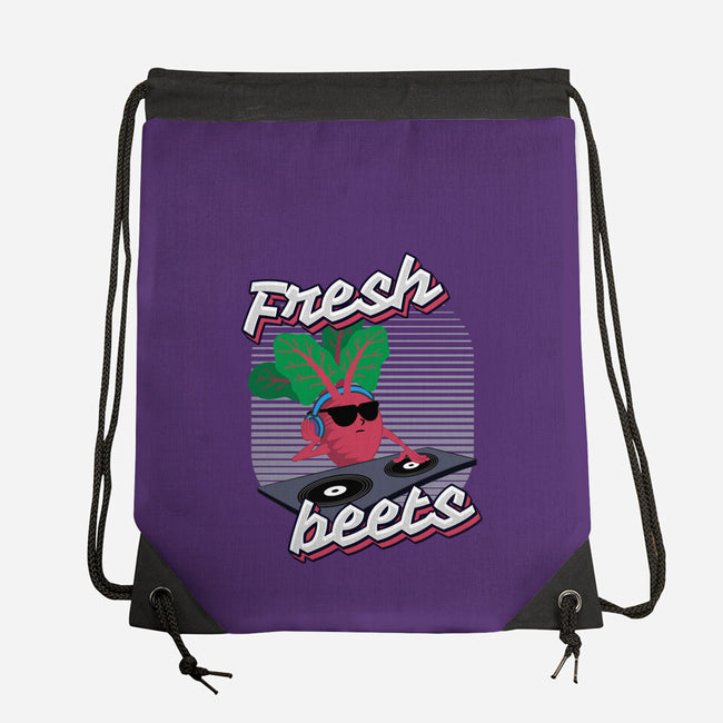 Fresh Beets-none drawstring bag-RoboMega